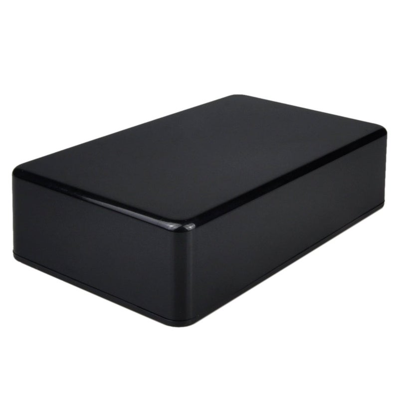 Pinfox 5 pack Electronic Prototype ABS Plastic Junction Project Box Enclosure 100mm by 60mm by 25mm for Portable, Arduino DIY (Black) - Image 3